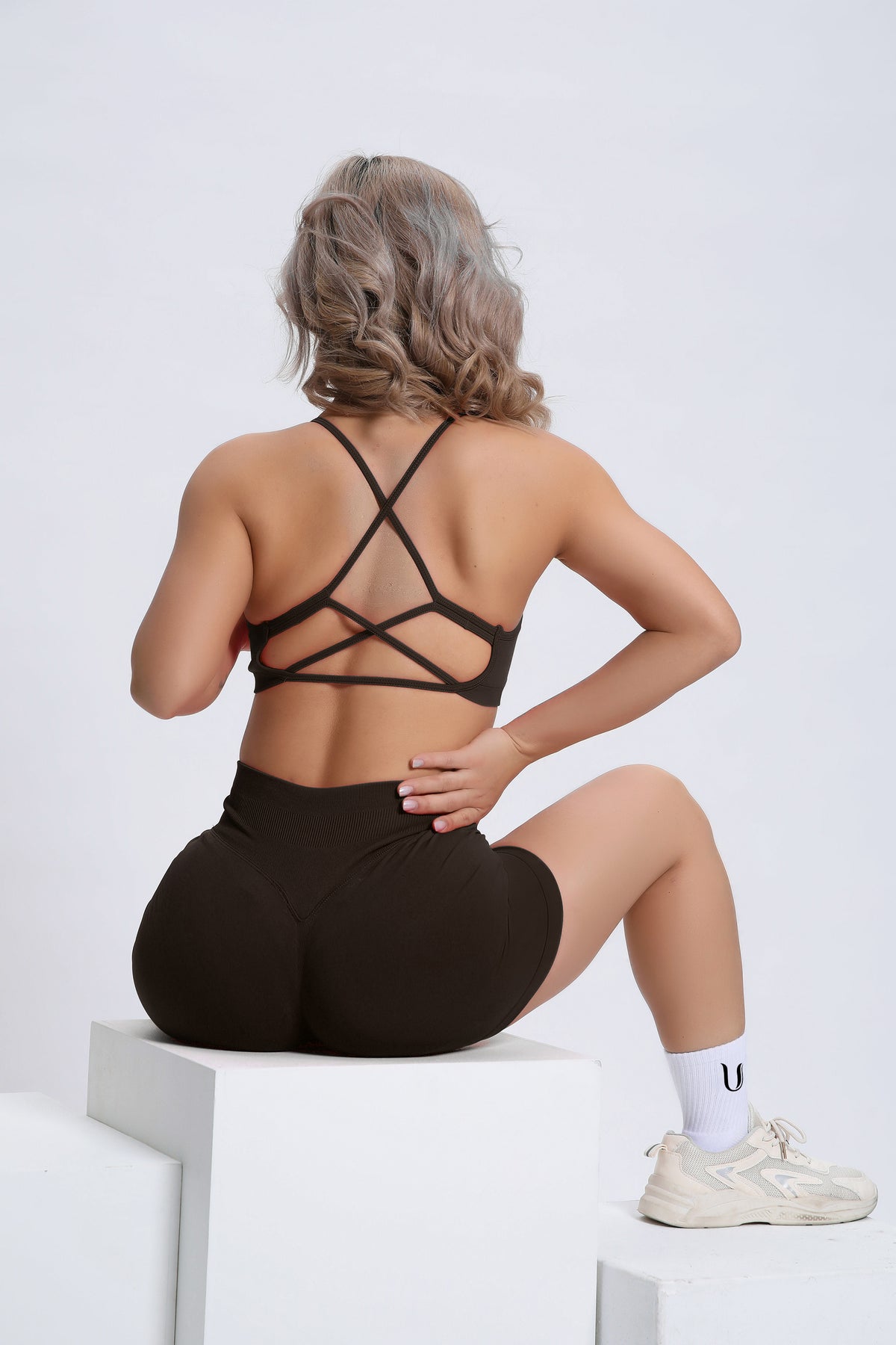 Joy | Sculpt Short Met Scrunch – Zwart - afbeelding 5