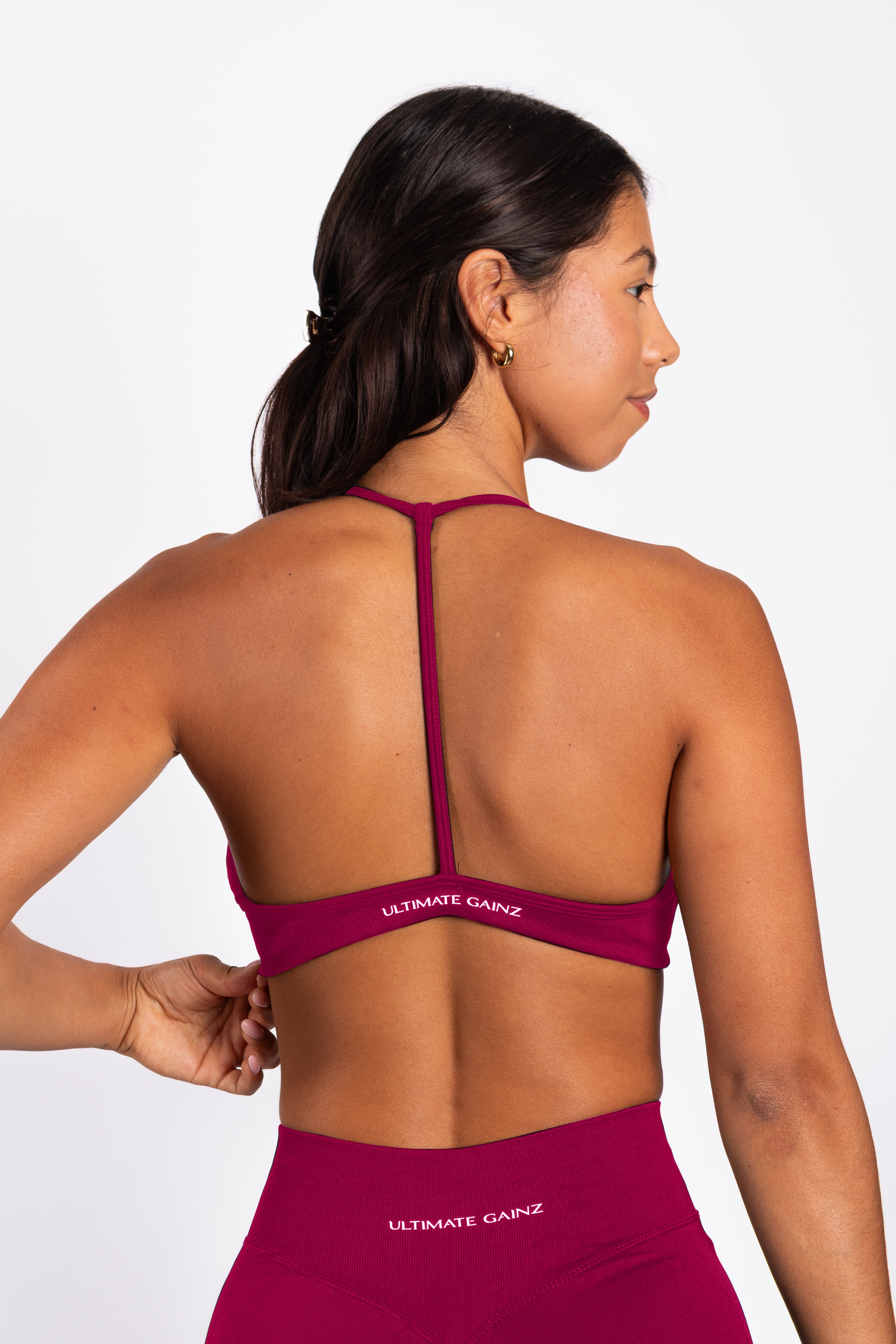 Nova | Seamless Open Rug Bra – Framboos - Ultimate Gainz