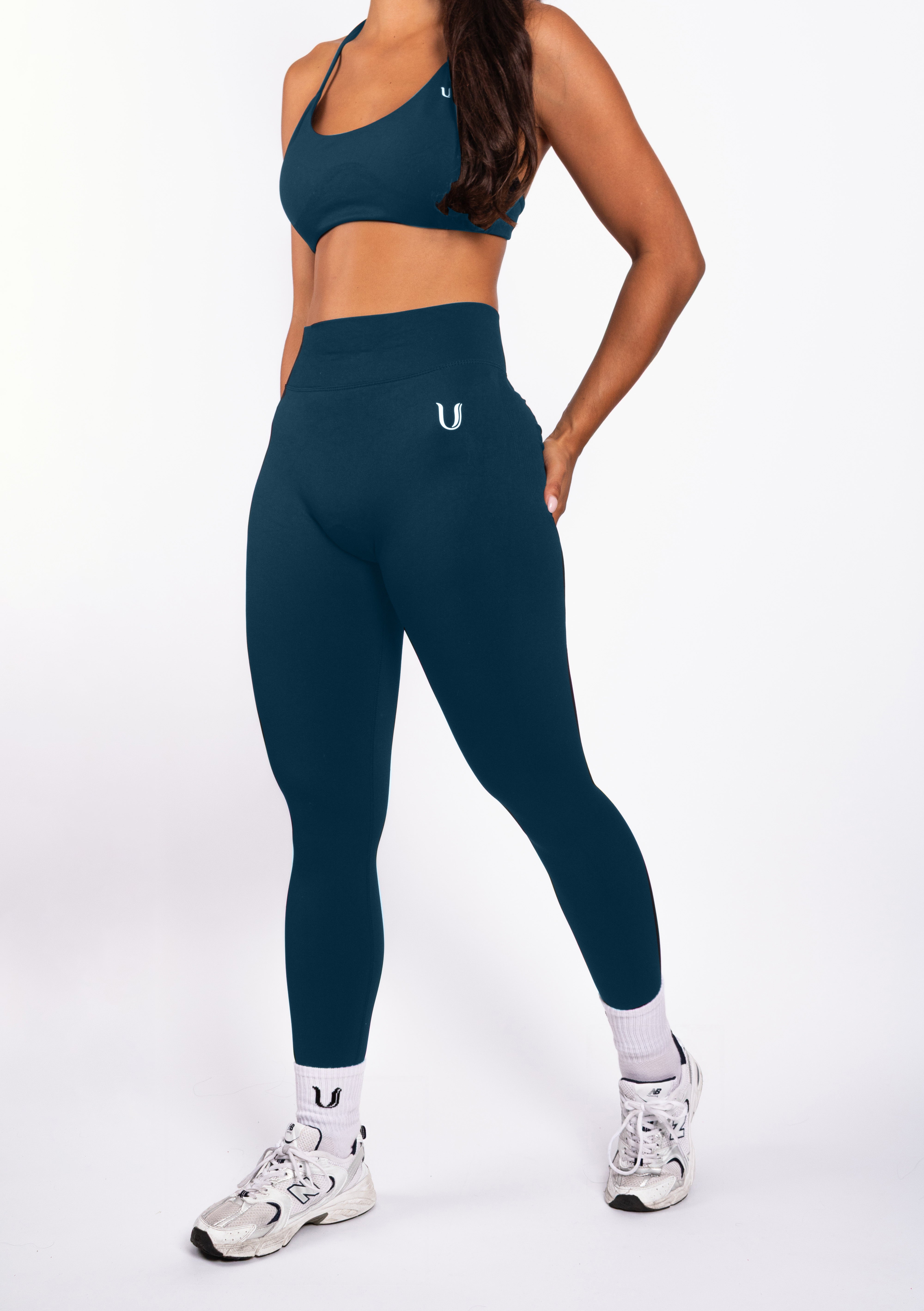 Nova | Seamless Shape Legging – Blauw - Ultimate Gainz