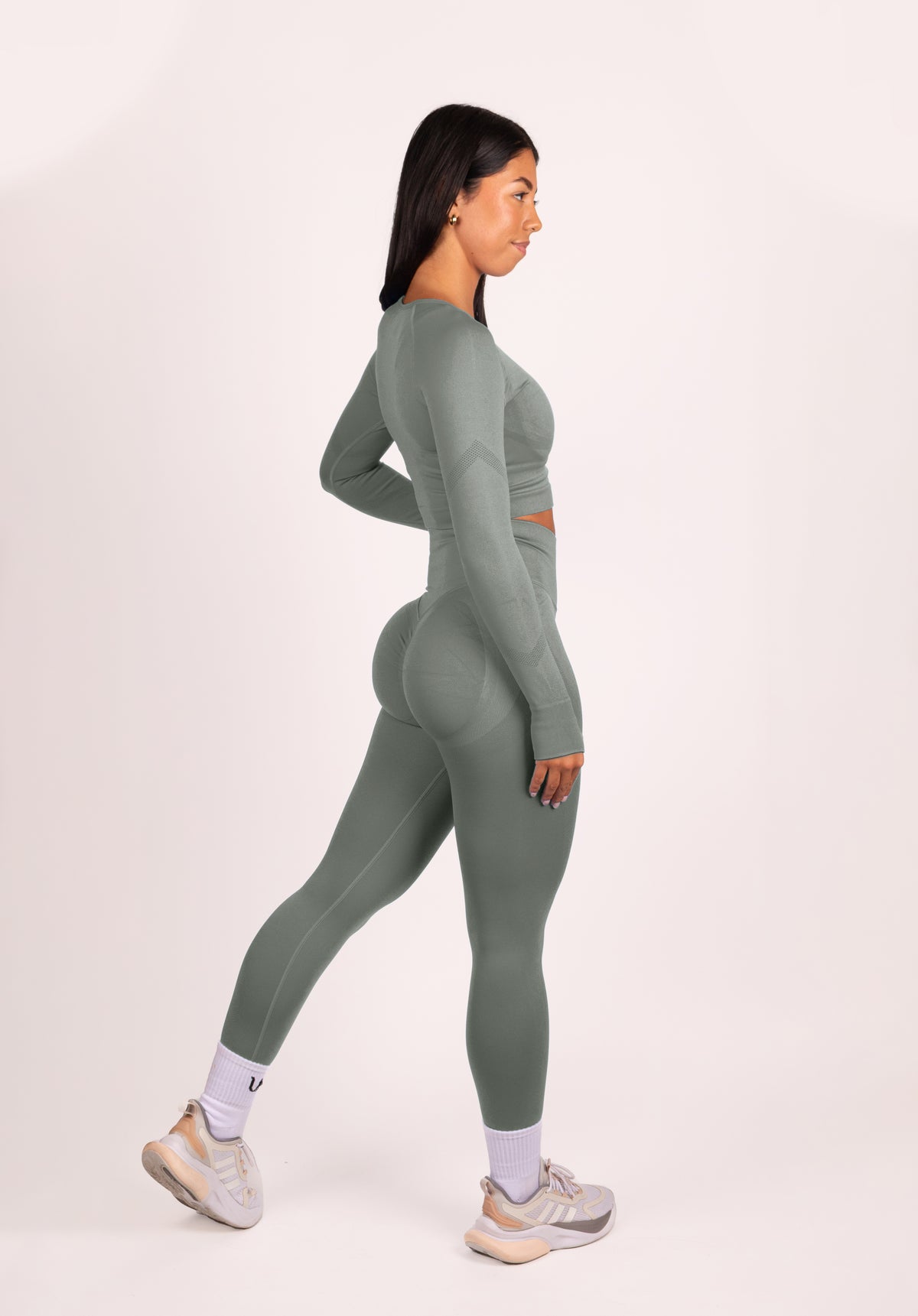 Leonie Set Lang Grijs - Dames sportkleding afbeelding 6