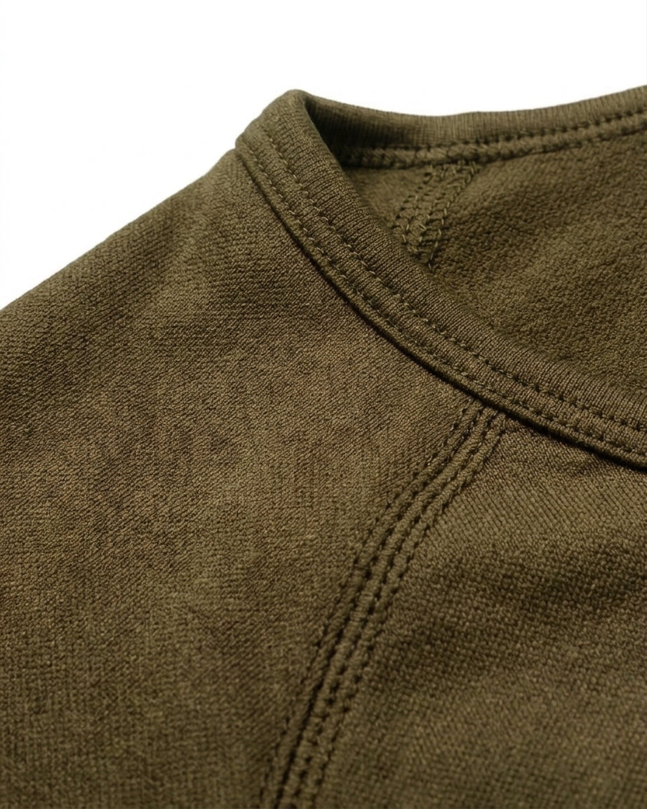 Luna | Premium Seamless Crop Top - Zielony