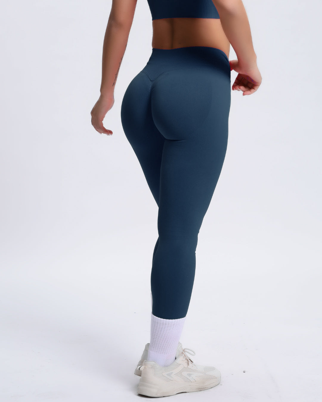 Joy | Sculpt Legging Met Scrunch – Donker Blauw - afbeelding 4