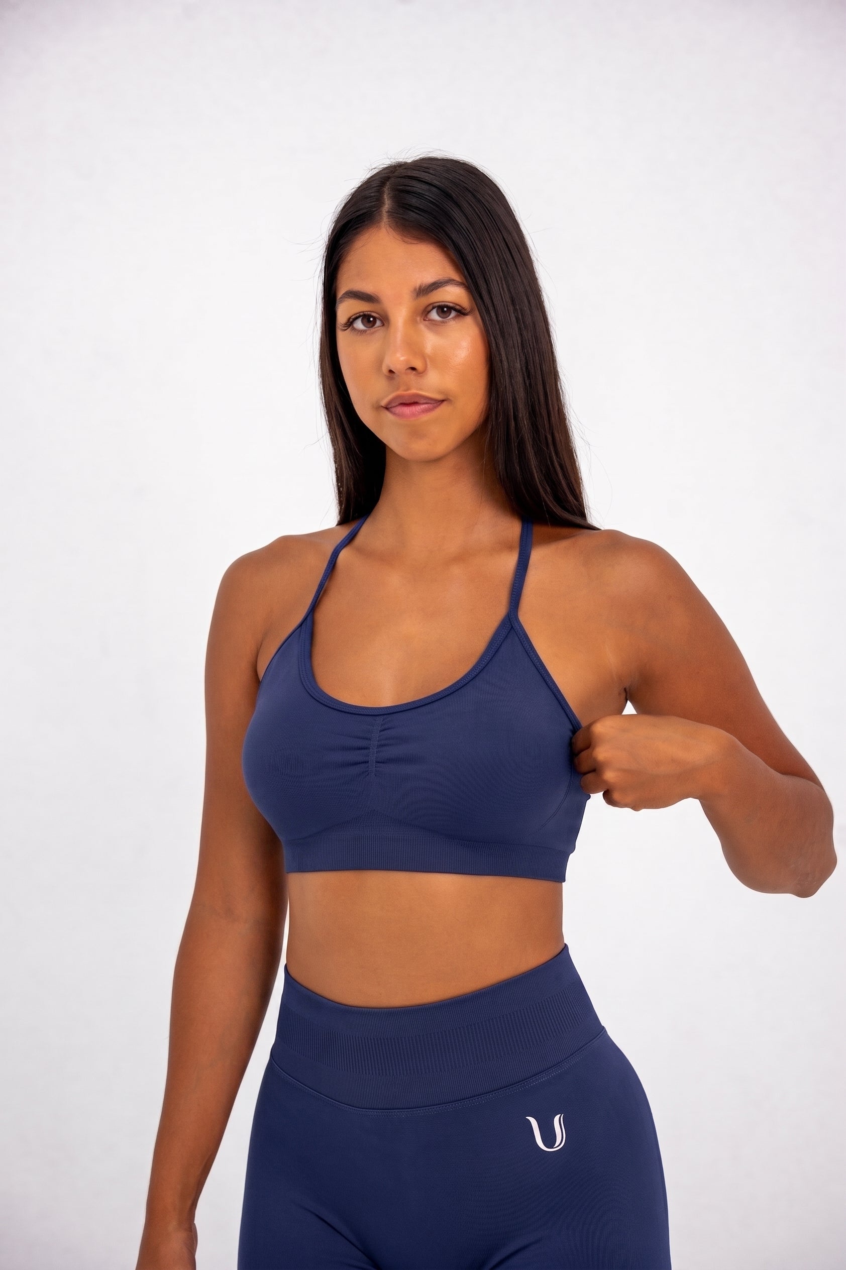 Luna | Premium Adjustable Sports Bra - Donker blauw