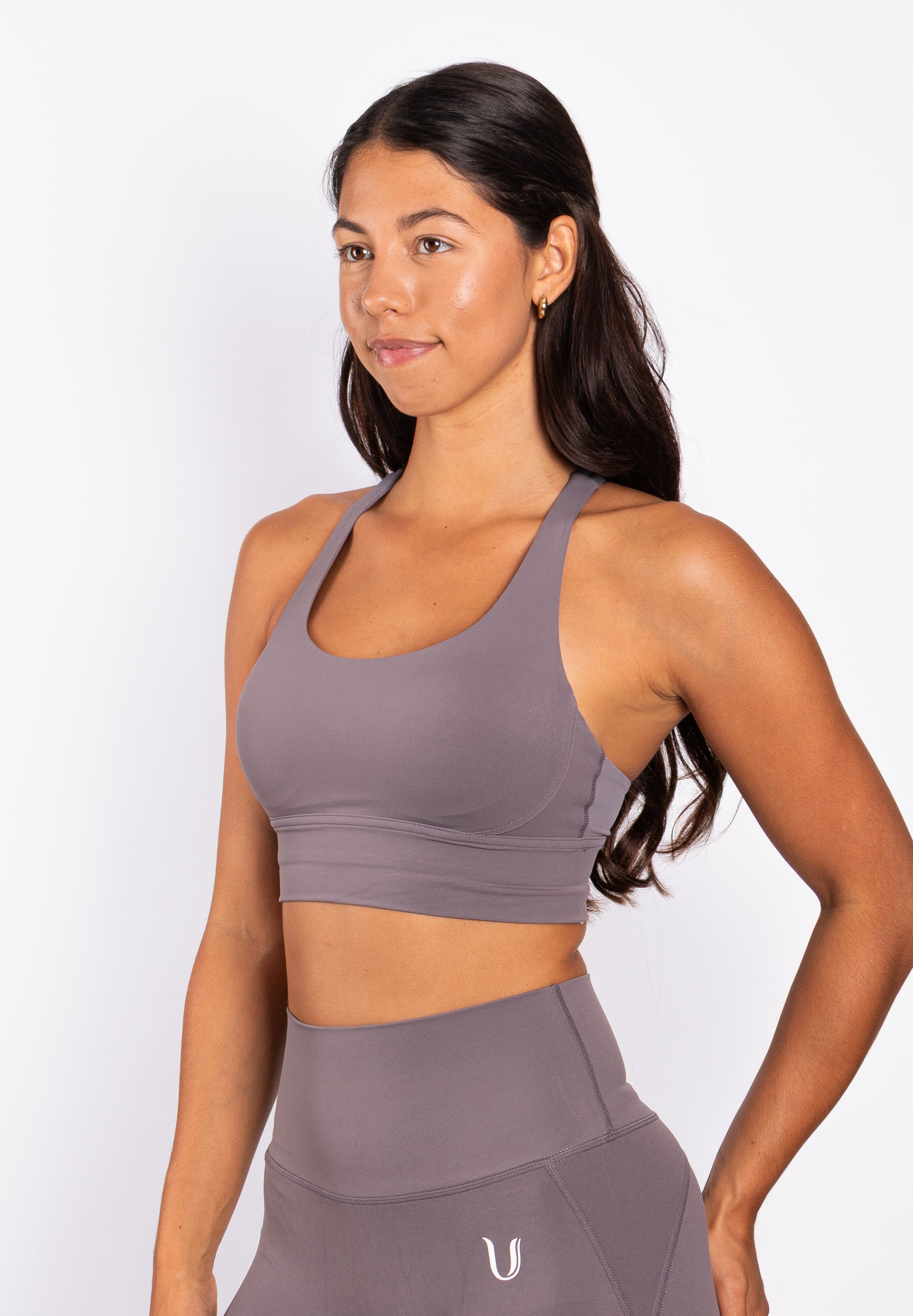 Kyra Cross BH Grijs - Dames sportkleding | Ultimate Gainz
