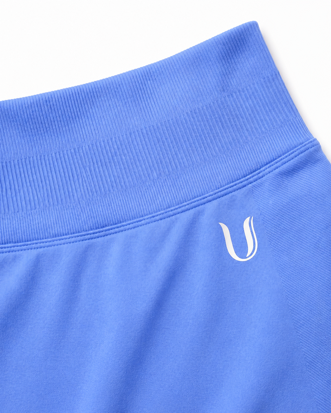 Beau | Premium High Performance Legginsy Scrunch - Niebieski