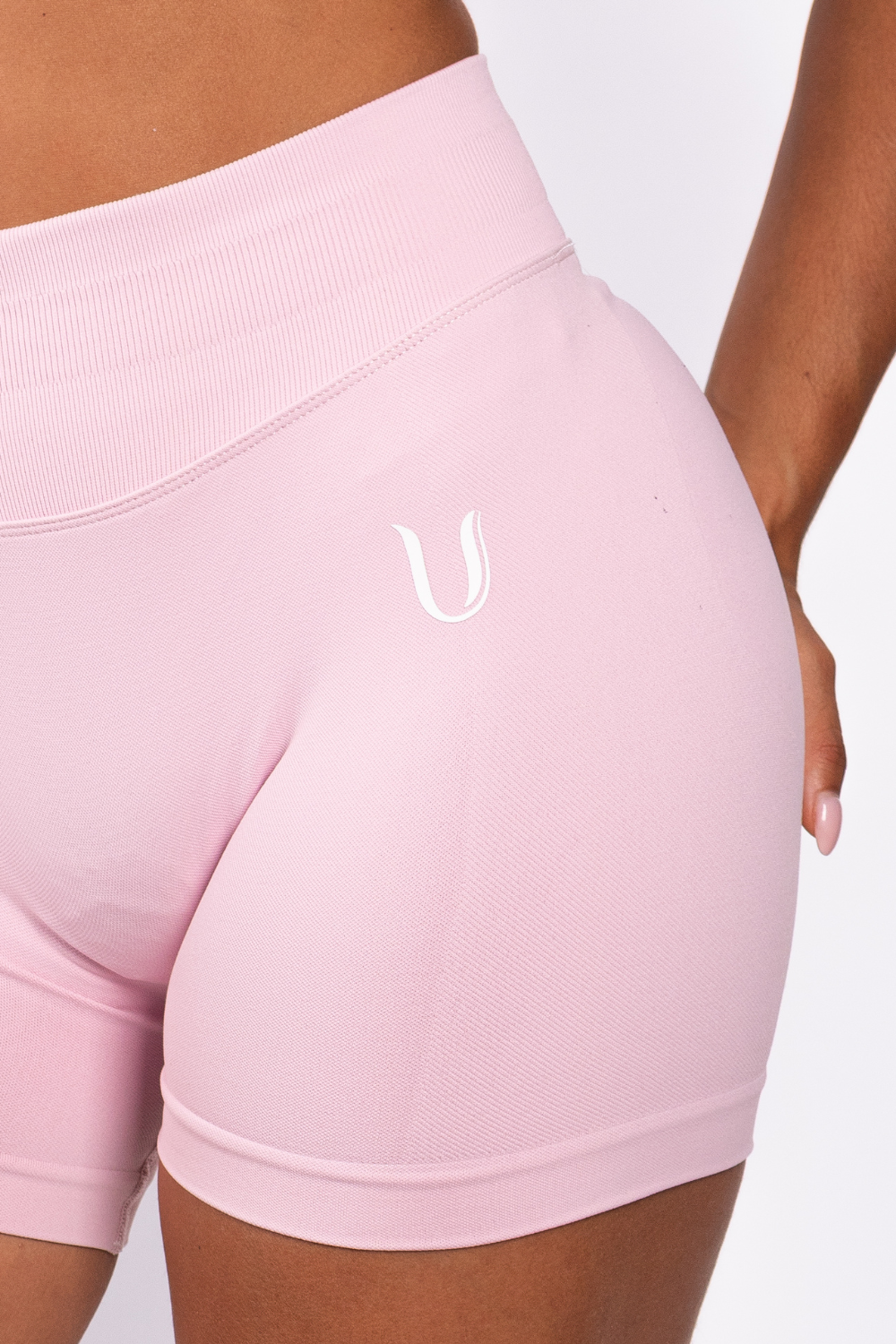 Beau Premium High Performance Scrunch Short Roze - Dames sportkleding afbeelding 5