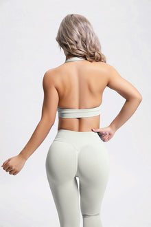 Beau Halter Support BH Ivoor - Dames sportkleding afbeelding 7