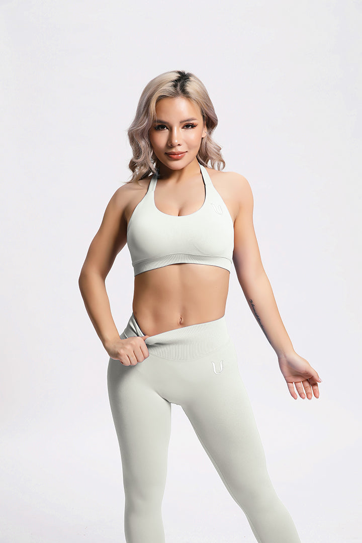 Beau Halter Support BH Ivoor - Dames sportkleding afbeelding 6