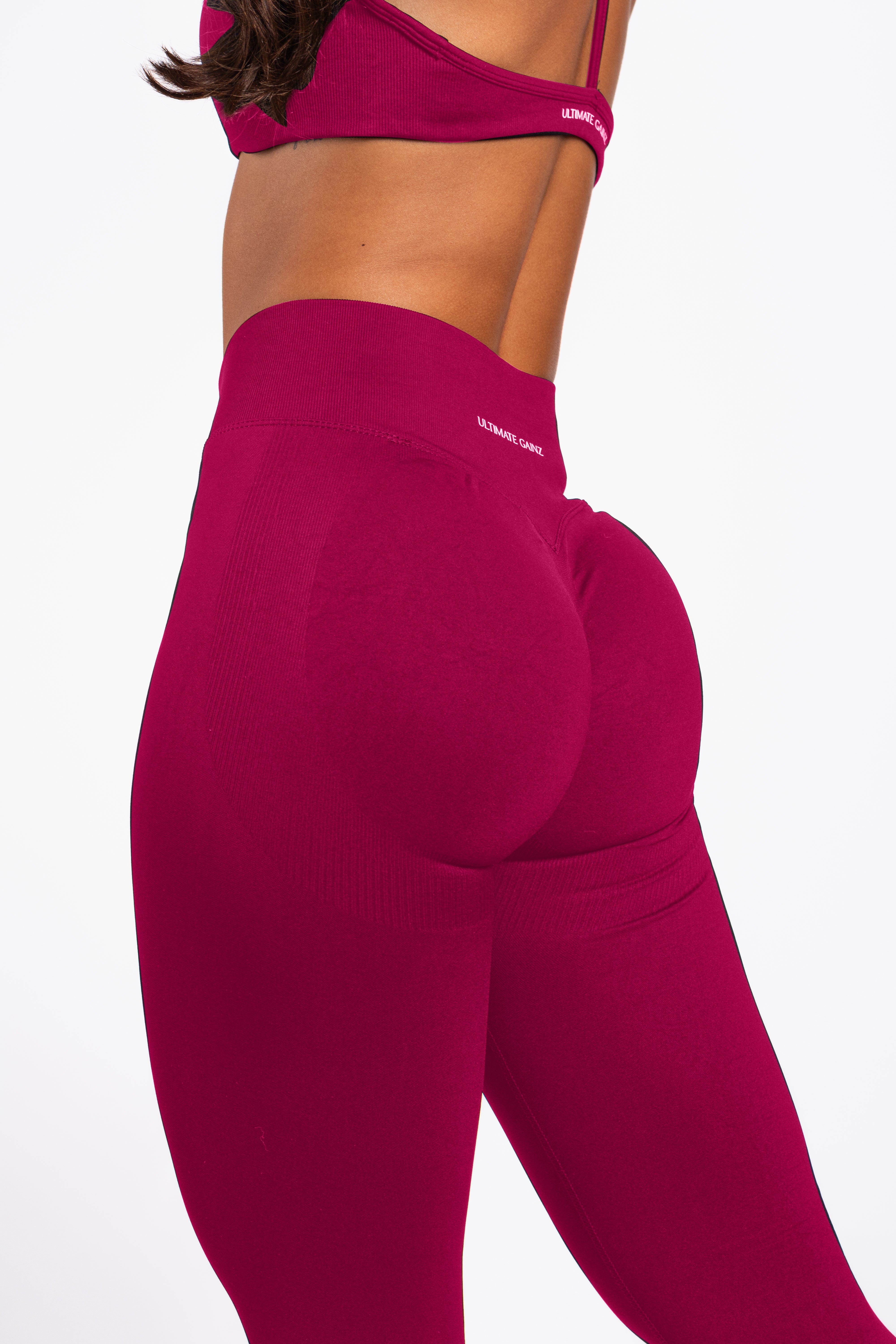 Nova | Seamless Shape Legging – Framboos - Ultimate Gainz