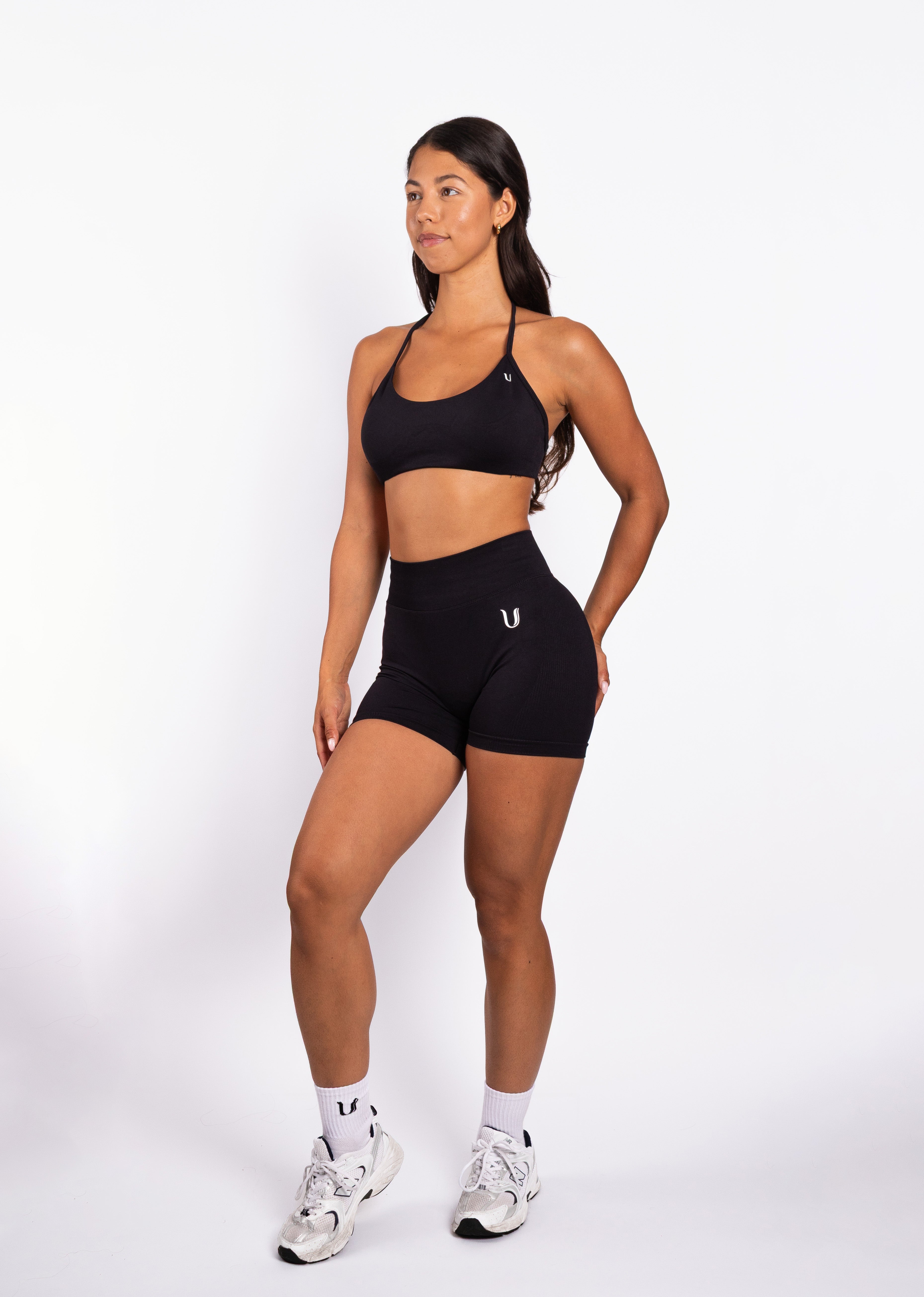 Nova | Seamless Open Rug Bra – Zwart - afbeelding 4