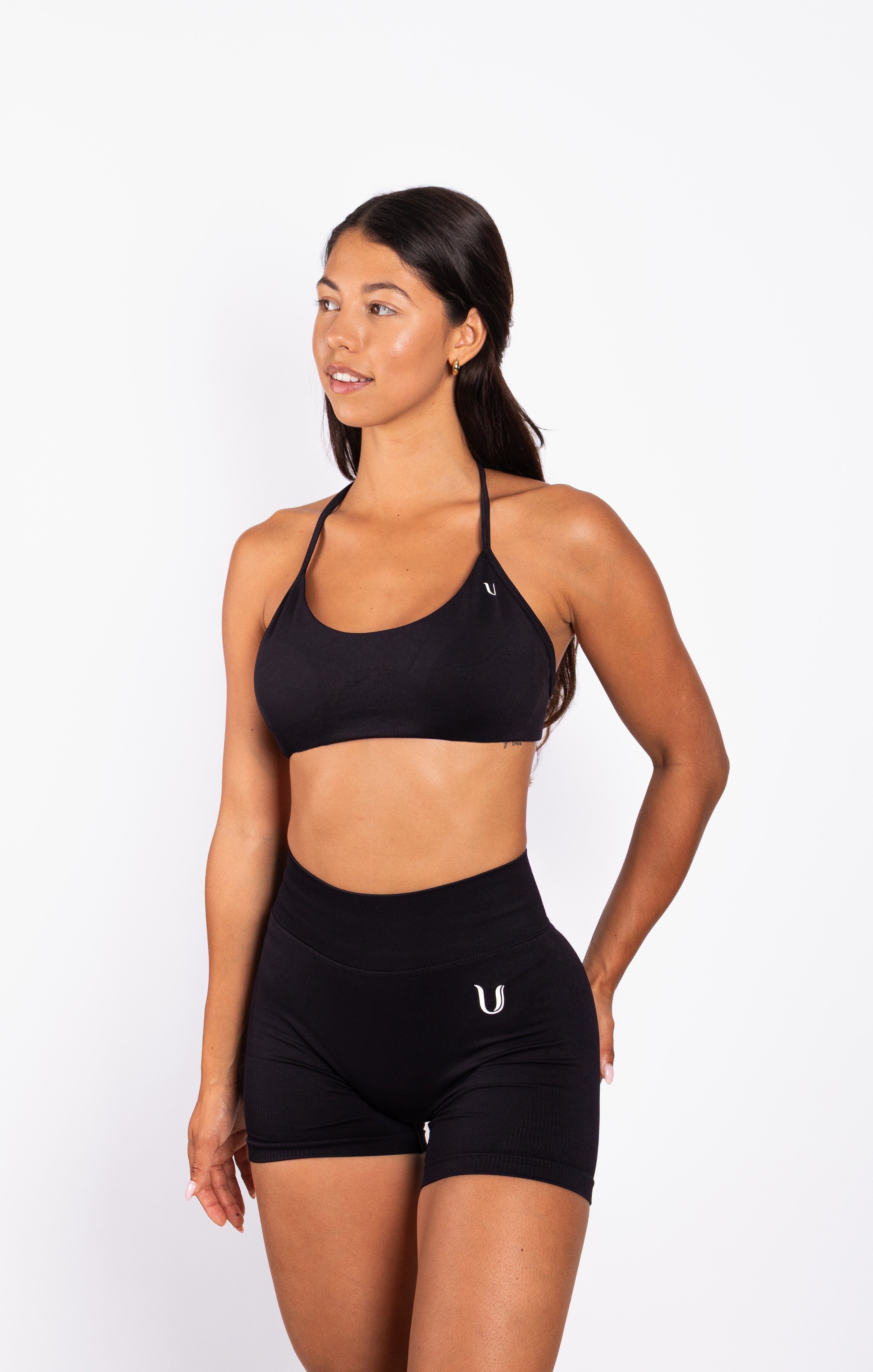 Nova | Seamless Open Rug Bra – Zwart - afbeelding 5