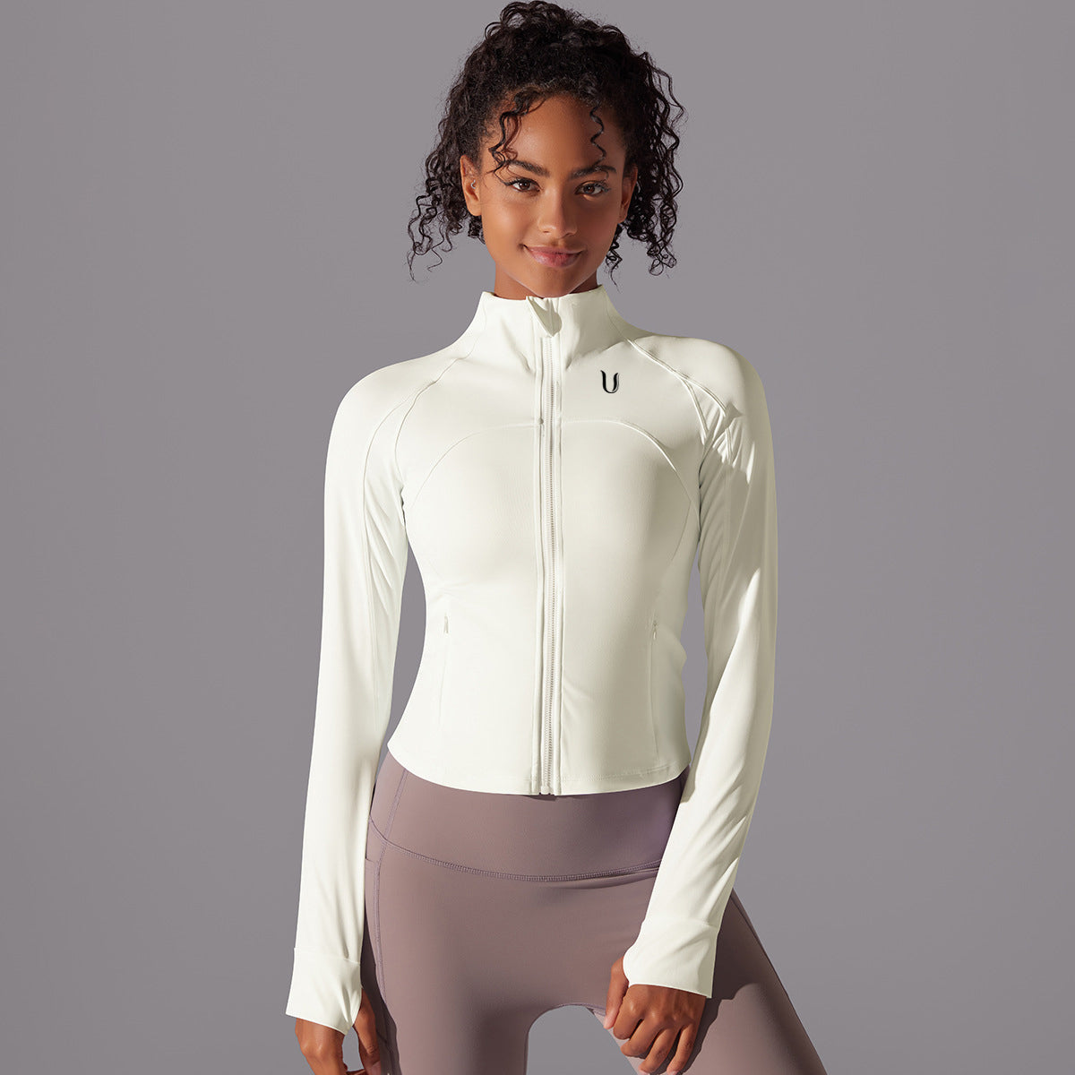 Chloe Performance Ritssluiting Jack Ivoor - Dames sportkleding | Ultimate Gainz