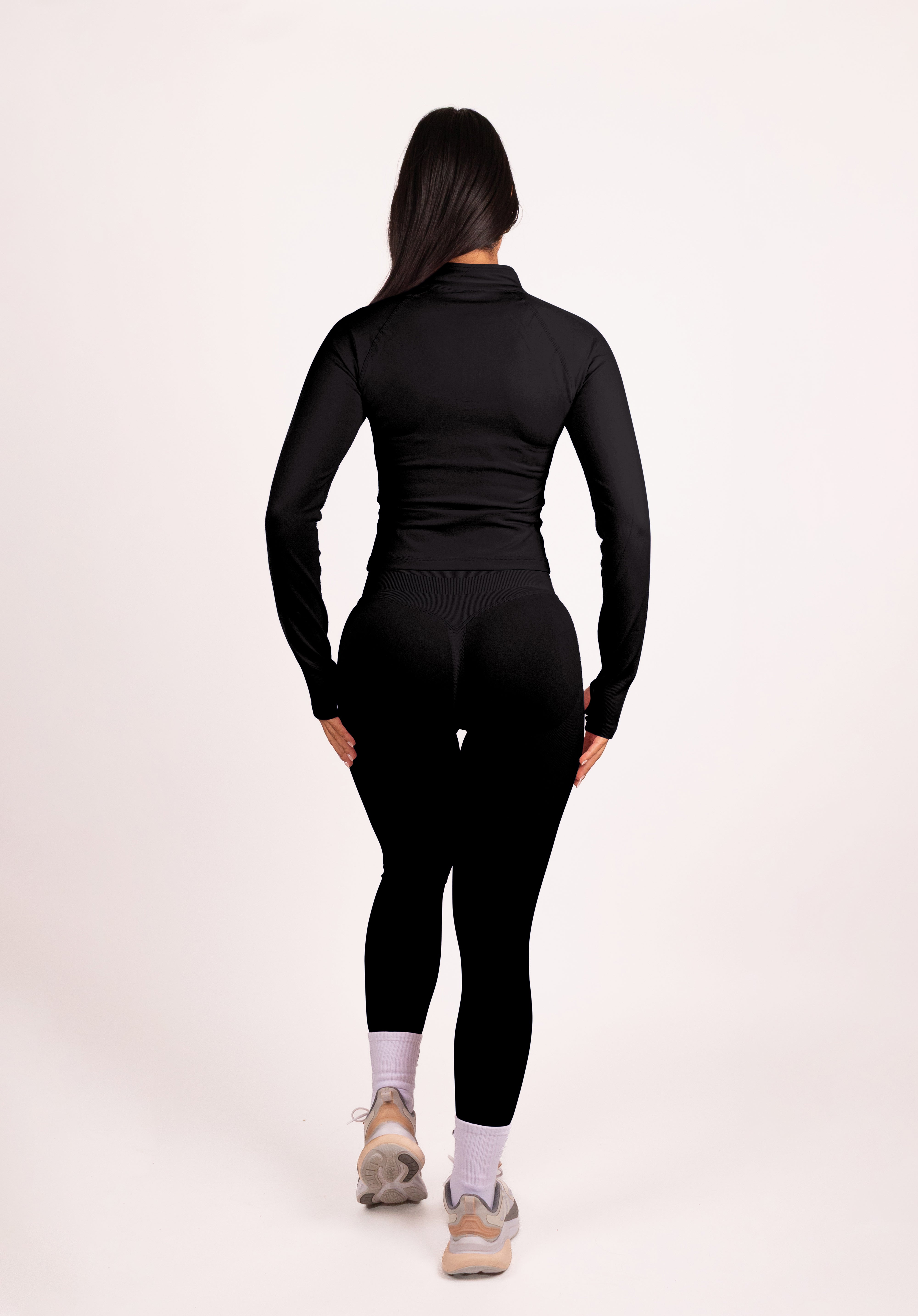 Beau Premium High Performance Scrunch Legging Zwart - Dames sportkleding afbeelding 13