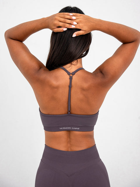 Luna | Premium Adjustable Sports Bra - Wrzosowy