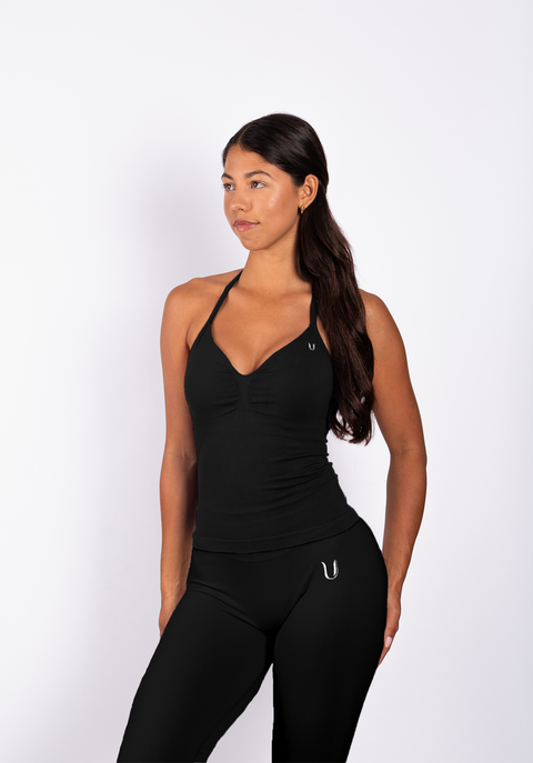 Beau | Crop Top - Czarny