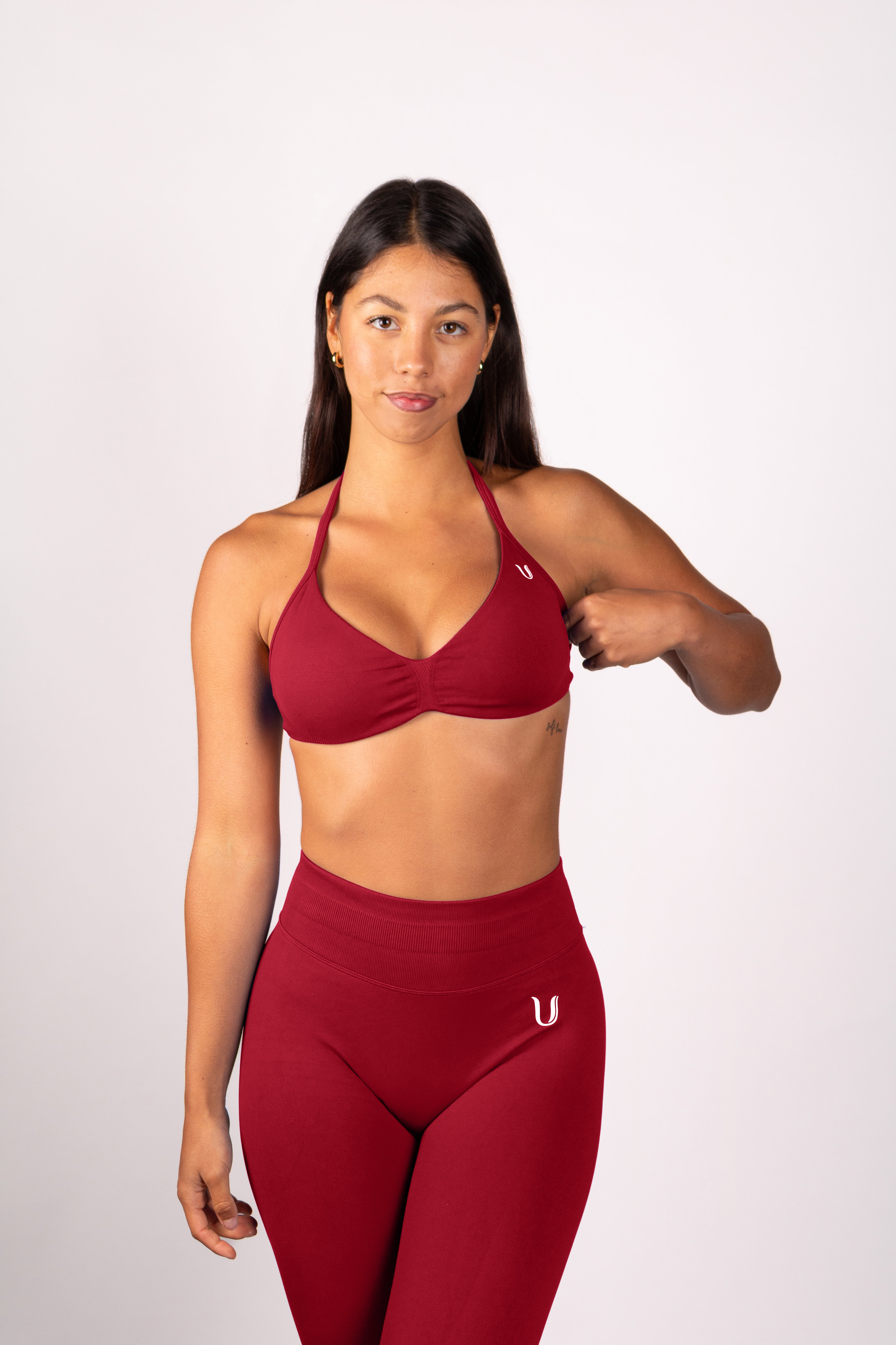 Beau Sports BH V2 Rood - Dames activewear detail