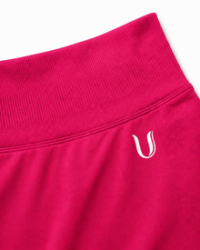 Beau | Premium High Performance Legginsy Scrunch - Różowy