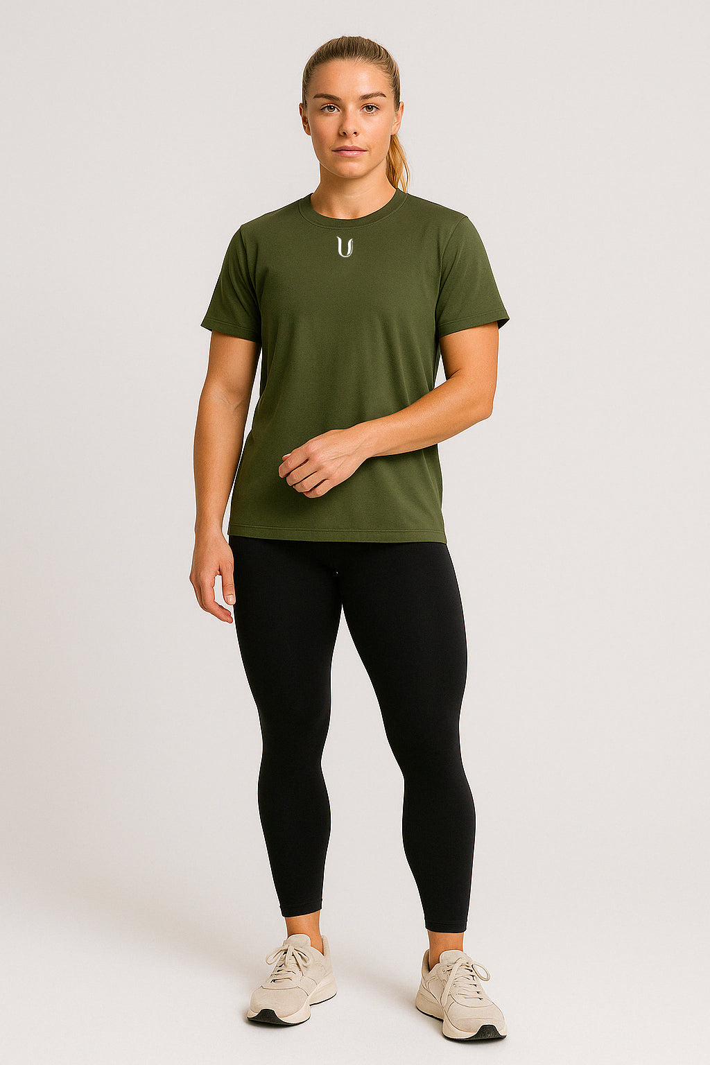 Ultimate Gainz Oversized Shirt Unisex Groen - Dames fitness kleding zijkant